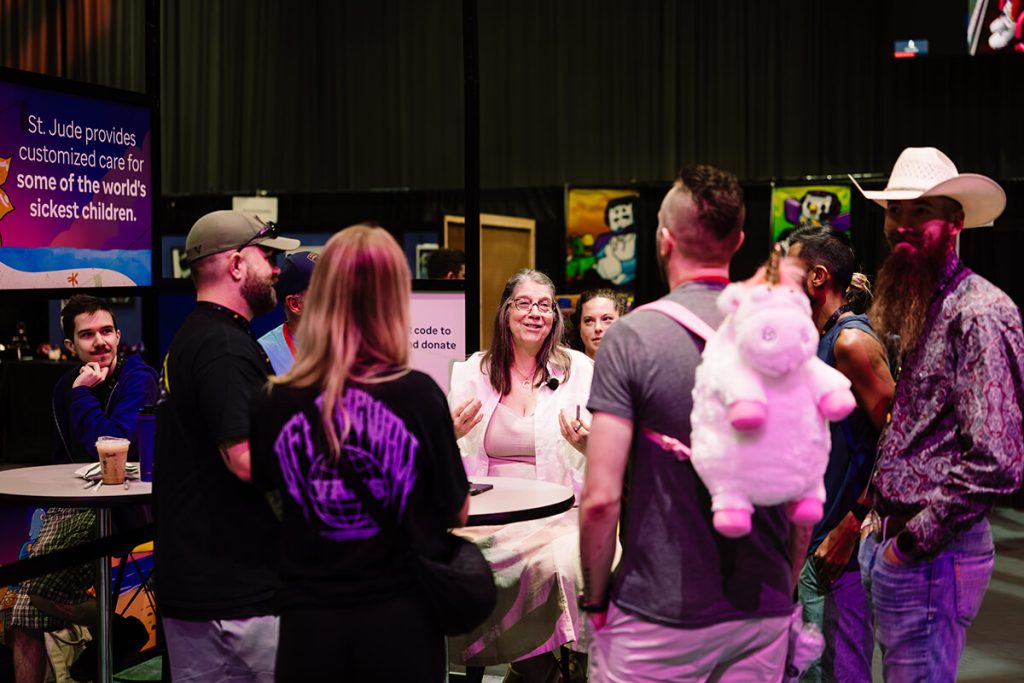 GCX show floor