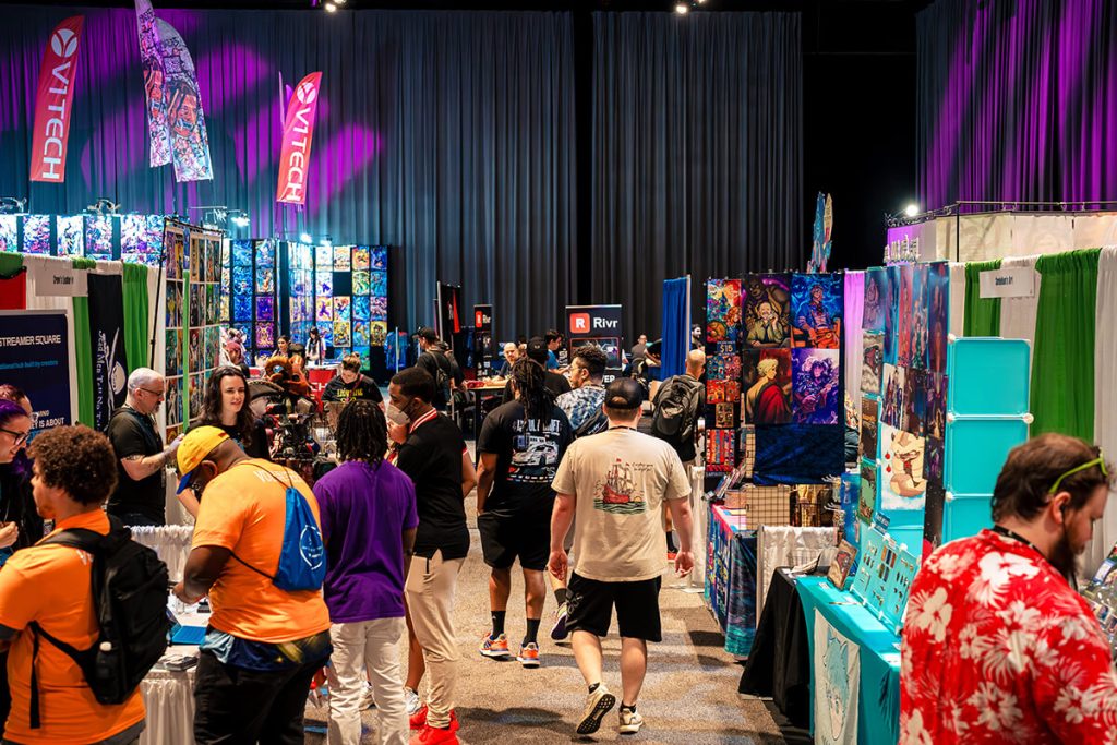 GCX show floor