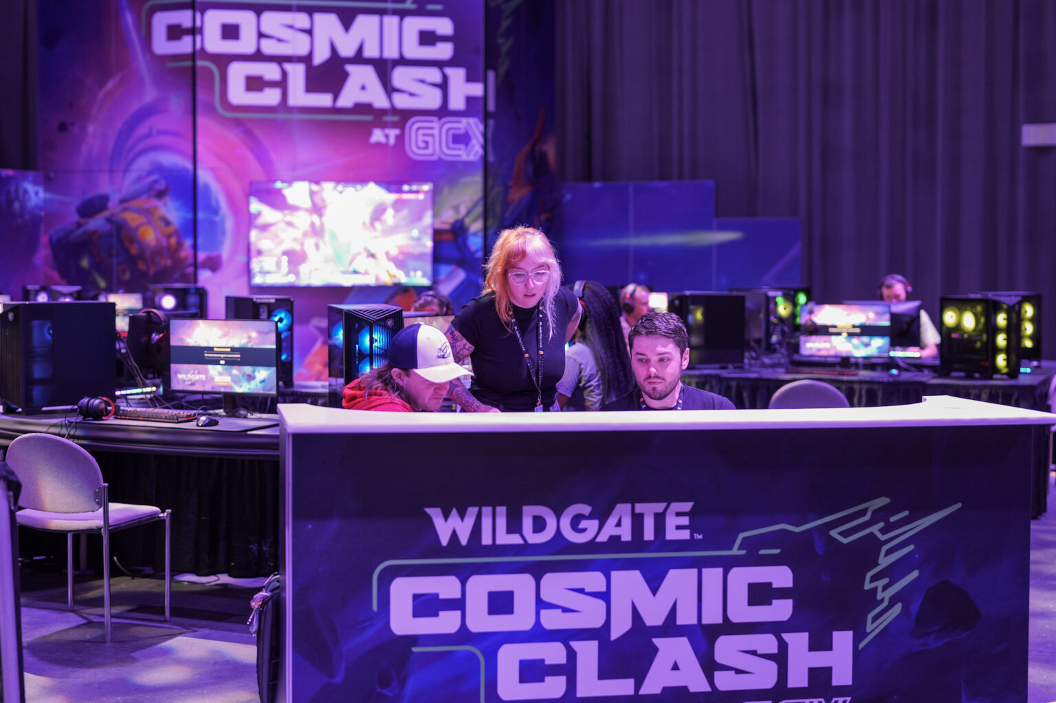 GCX show floor
